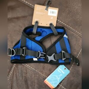 Gooby Blue Mesh Dog Harness